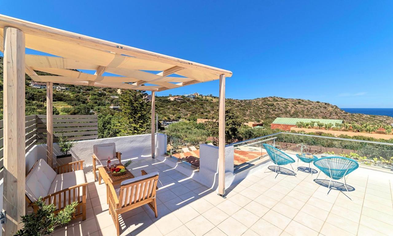 Cretan Lodge Heated Pool Ágios Nikolaos Exterior foto