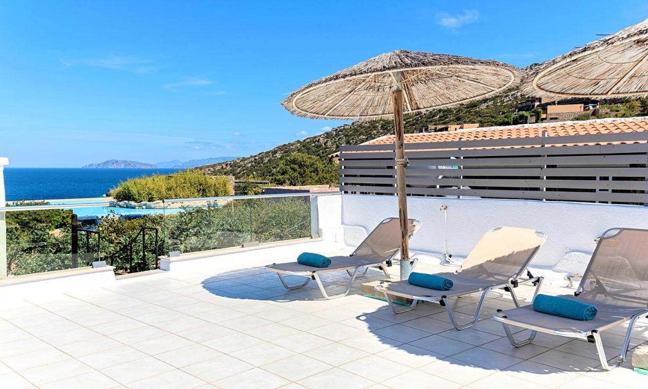 Cretan Lodge Heated Pool Ágios Nikolaos Exterior foto